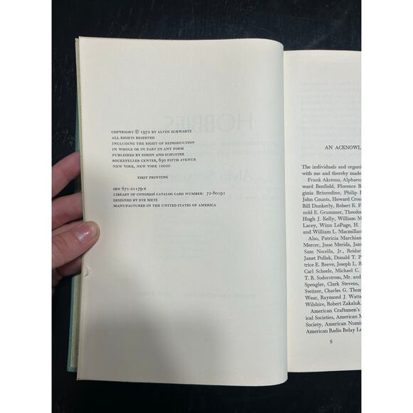 Hobbies- Coffe table book- 1972- bored? find a new hobby- Alvin Schwartz Green - Picture 4 of 5